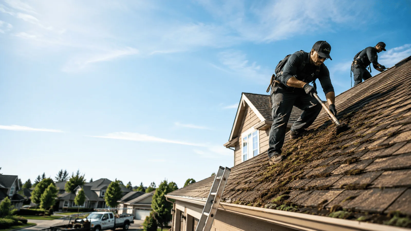 Roof Moss Removal in Bennington, NE near me